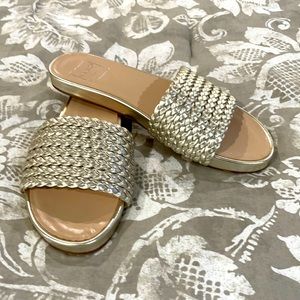 Kaari Blue ladies slides